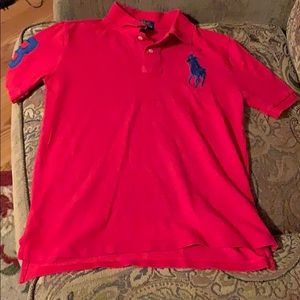 Boys Big Polo top